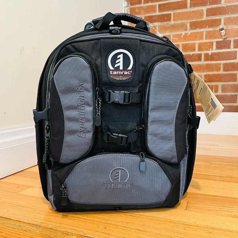 BRAND NEW Tamrac 5586 Expedition 6X Photo Camera Lens Backpack Black Bag w TAGS